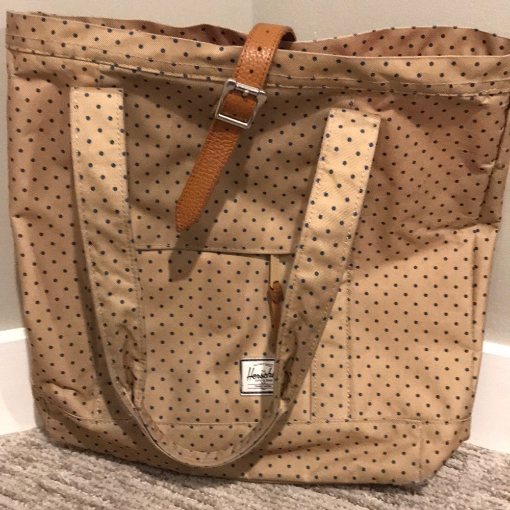 Herschel Polka Dot Tote